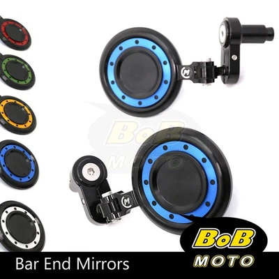 Espelhos de extremidade de barra de motocicleta REACTOR para Multistrada MTS 1000 1100 S/DS 04-09 08 - Imagem 1 de 4