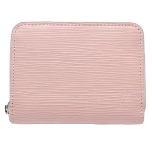 LOUIS VUITTON Epi Portamonete Zip intorno borsa M61206 Rose Ballerine/181289 - Foto 1 di 9