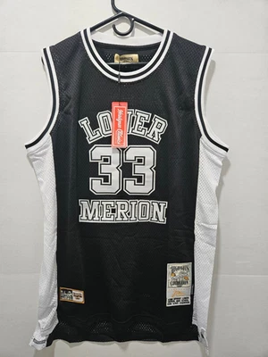 NEW Kobe Bryant Lower Merion Stitched AUTHENTIC High School Jersey Mens Size XL - Image 1 of 4