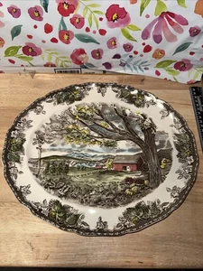 Johnson Brothers Friendly Village 14" Harvest Time Oval Serving Platter New Open - Picture 1 of 10