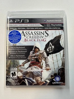 Assassin's Creed IV Black Flag Special Edition 2013 Playstation 3 PS3 Sealed - Image 1 of 2