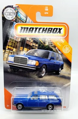 Coche de juguete Matchbox Mercedes Benz S123 vagón nuevo en paquete Mattel  Foto 1 de 2