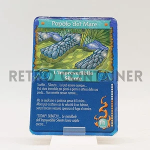 GORMITI Vintage - Card Terza Serie III - L'Imprevedibile Silente - Picture 1 of 1
