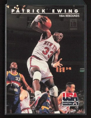 1992 SkyBox USA #27 Patrick Ewing USA Near Mint or Better - Image 1 of 2
