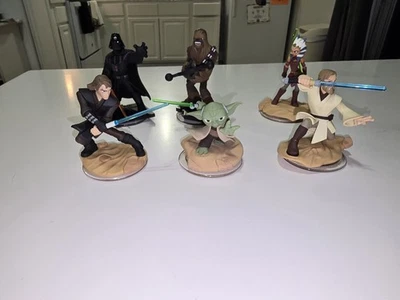 Gran Lote de Juegos Disney Infinity Wii ¡¡Con Múltiples Extras!! ¡Probado! Foto 1 de 4