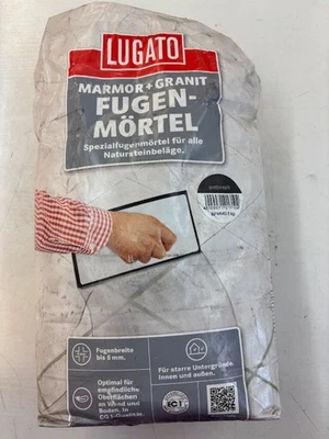 Marmor + Granit Fugenmörtel 5 kg anthrazit Lugato - Bild 1 von 2