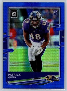 2020 Donruss Optic #118 Patrick Queen Blue Hyper - Picture 1 of 2