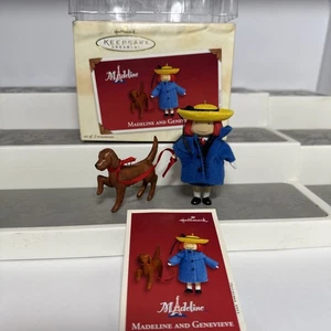 Hallmark Keepsake Ornament Madeline & Genevieve Paris perro de colección 2002 - Imagen 1 de 13