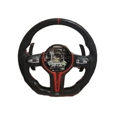 2015-2018 BMW M2 M3 M4 F80 F82 F83 РУЛЕВОЕ КОЛЕСО 3 СПИЦЫ ПОДРУЛЕВЫЕ ПЕРЕКЛЮЧАТЕЛИ  - Изображение 1 из 4