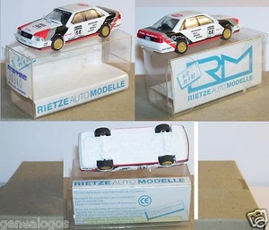 Micro Rietze Ho 1/87 Audi V8 N.44 Rally Stucco IN Box - Foto 1 di 1