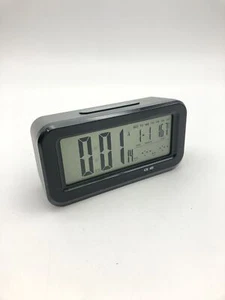 TFA Dostmann 60.2554.01 Funk Wecker schwarz Alarmzeiten 2 - Bild 1 von 6