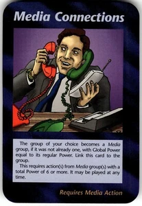 Media Connections Card Unlimited INWO Illuminati New World Order Game - Picture 1 of 3