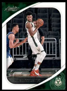 2020-21 Panini Absolute Retail Giannis Antetokounmpo Milwaukee Bucks #55 - Picture 1 of 2