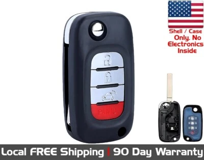1x New Quality Replacement Key Fob Remote SHELL / CASE For Smart For Two / four - Image 1 of 4