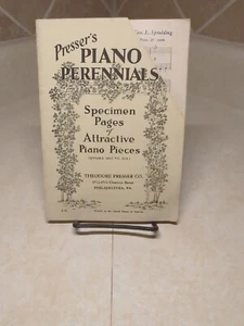 Presser's Piano Perennials: Specimen Pages of Attractive Piano Pieces - Picture 1 of 1