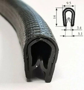 Scooter Moped EDGE TRIM SEAL - Wind Leg Shield - Vespa Piaggio LML PX Lambretta - Picture 1 of 6