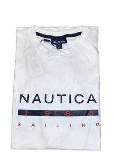 Nautica BNWT White T-Shirt Size: XL - Picture 1 of 4