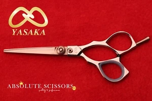 NEW Yasaka HAIR scissors - shears S500 SEMI OFFSET SIZE 5 INCHES COBALT - Picture 1 of 12