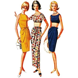 1960s Sewing Pattern, Dress, Top & Skirt - Bust: 36” (91.5cm) - Picture 1 of 1