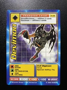 Devimon Tb-06 | Digimon Digi-Battle Taco Bell Promo Card LP-NM | Bandai 2000 - Picture 1 of 2