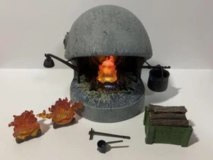 Studio Ghibli Image Model Collection Calcifer Fireplace Set Howl's Moving Castle - Picture 1 of 4