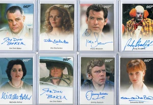 James Bond 007 - Full Bleed Autograph & Relic Prop Card Selection NM Rittenhouse - Picture 1 of 162