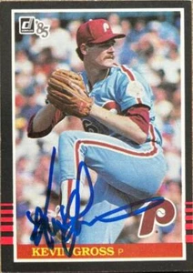 Kevin Gross Autographed 1985 Donruss #477 - Picture 1 of 1