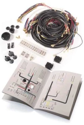VW Super Beetle 1971 kit completo de arnés de cableado, sedán y convertible Foto 1 de 2