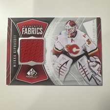 2009-10 SP Game Used Edition Authentic Fabrics Miikka Kiprusoff #AF-MK Calgary