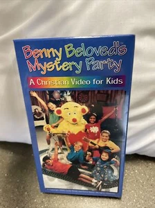 Benny Beloved’s Mystery Party VHS 1998 A Christian Video For Kids Rare SEALED - Picture 1 of 5