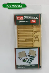 BNIB OO Gauge Peco Model Scene 5401 Cricket Ground Accessories - Kit - Picture 1 of 2