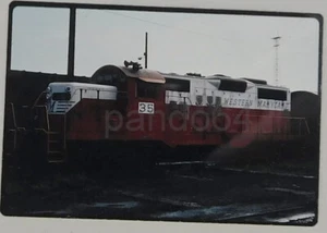 RR TRAIN Slide WM Western Maryland GP-9 #35 Parkersburg WV 1976 BT13 - Picture 1 of 2