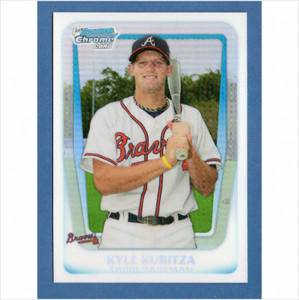 2011 Bowman Chrome Draft Prospects Refractors Baseball Card #BDPP74 Kyle Kubitza