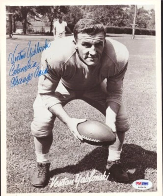 Venton Yablonski Autographed Signed 8x10 Photo Chicago Cardinals PSA/DNA #S43626 - Image 1 of 2