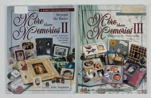 MORE THAN MEMORIES SCRAPBOOK IDEA MAGAZINES LOT OF 2 MASTERING TECHNIQUES - Picture 1 of 1