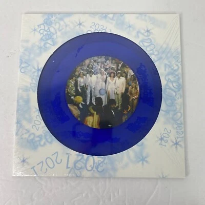 ABBA - Happy New Year 45rpm Record Blue Vinyl  New Sealed Netherlands Import - Image 1 of 2