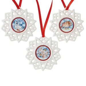 Hutschenreuther Set 3 Schmucksterne 2022 - Weihnachtsabend - Bild 1 von 1