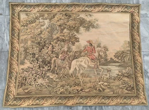3x4 ft Vintage Floral French Tapestry Traditional Goblins Medieval Wall Hanging - Picture 1 of 12