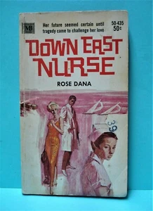 Rose Dana *DOWN EAST NURSE* Macfadden Bartell PB Paperback Book 1968 - Picture 1 of 5