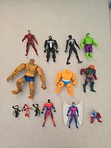 Lot of 13 Mixed Marvel The Uncanny X-Men Action Figures Toy Biz From 1990+ - Picture 1 of 24