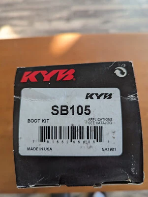 Botas de puntal trasero KYB suspensión puntal fuelle SB105 Foto 1 de 4
