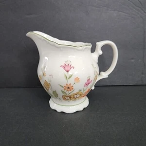 Berkeley House Fine China Milchkännchen Lin Vintage Japan Floral 4,25" Ersatz - Bild 1 von 12
