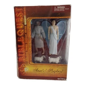 Bible Quest Angel & Shepard Figures - 5" Figures- 2007 - Picture 1 of 8