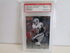 1998 Leaf Rookies & Stars Longevity Desmond Howard #77 10/50 PSA 8