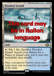 MTG FLOODED STRAND EXC - SPIAGGIA ALLAGATA 220 - MH3 - MAGIC - Picture 1 of 1