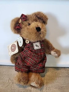 Sue B. Bearkins Boyd’s Bears Plush Jointed Teddy Pine Cone Lodge #917440 w/Tags - Picture 1 of 9