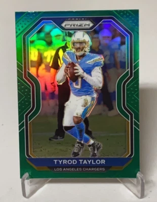 2020 Panini Prizm Tyrod Taylor Green Prizm #145 - Image 1 of 4