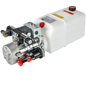 Hydraulikaggregat 24V oder 12V Hydraulikpumpe für doppeltwirkende Zylinder 2000W - Bild 1 von 5
