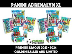 PANINI PREMIER LEAGUE ADRENALYN GOLDEN BALLER AND LIMITED EDITION