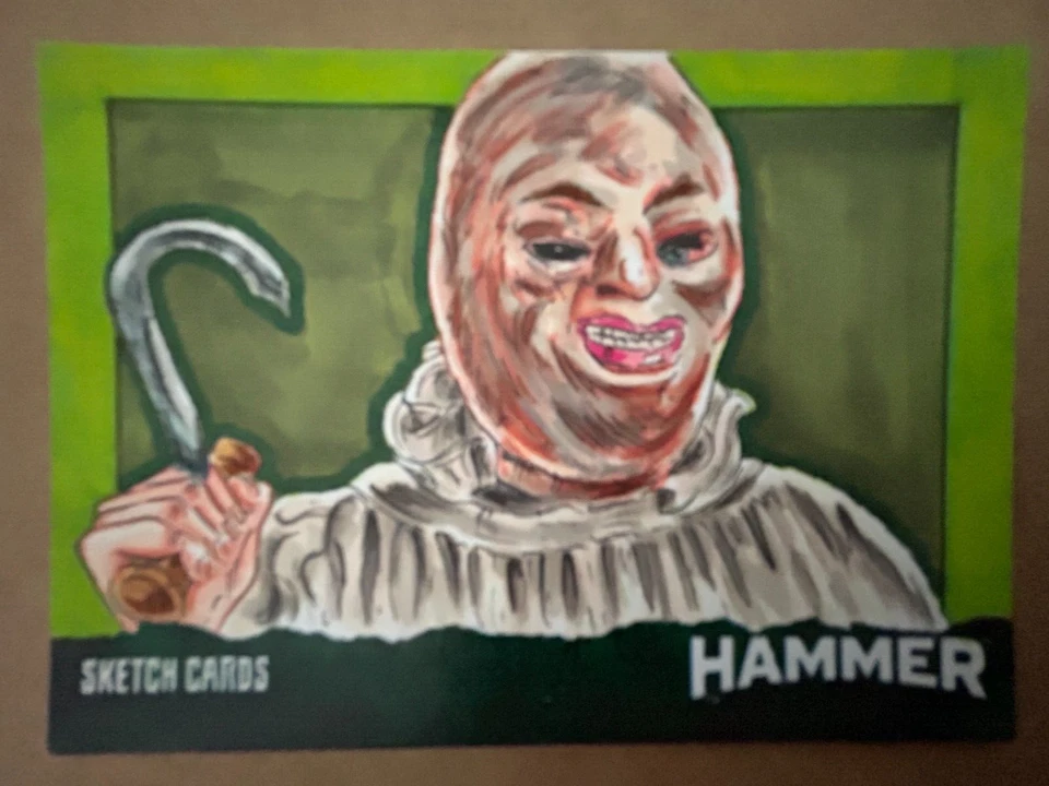 HAMMER SERIES 2: SKETCH CARD: BY SCOTT FELLOWS #1 - Image 1 of 1